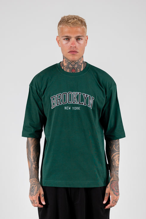 T-shirt Oversized Brooklyn - Green